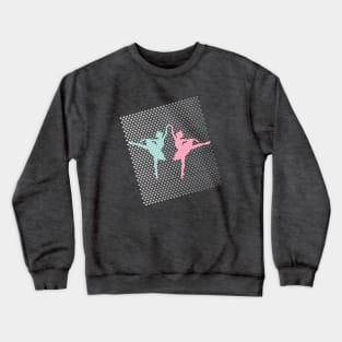 Pastel Ballerinas Crewneck Sweatshirt